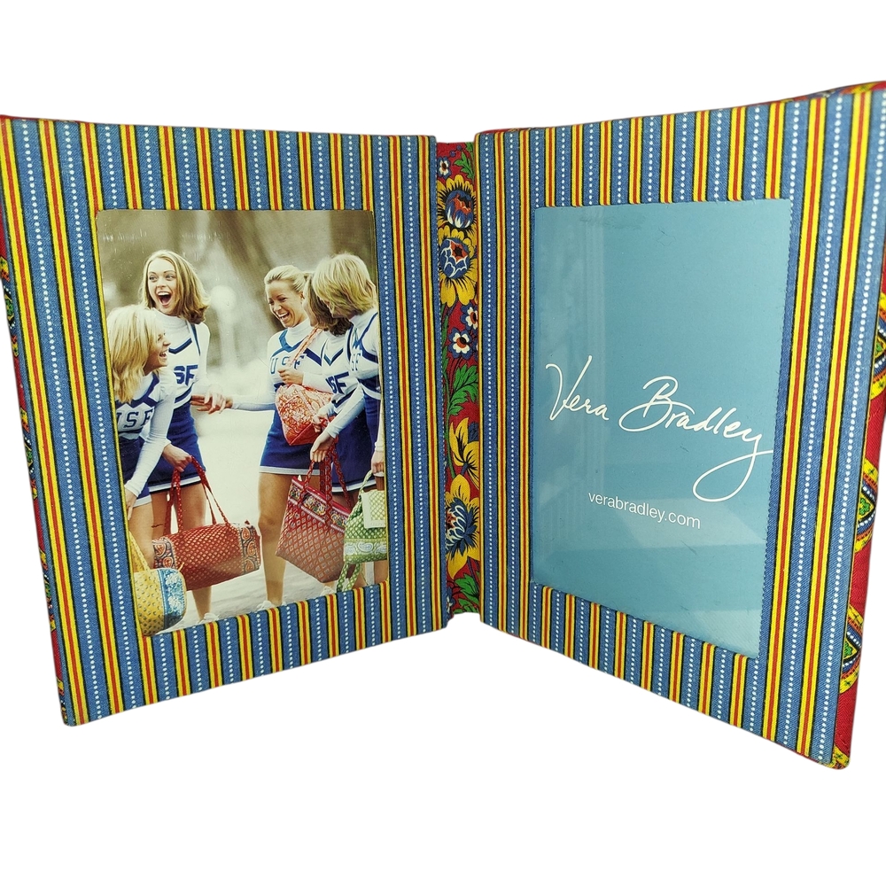 Vera Bradley Colorful Standing Photo Frame